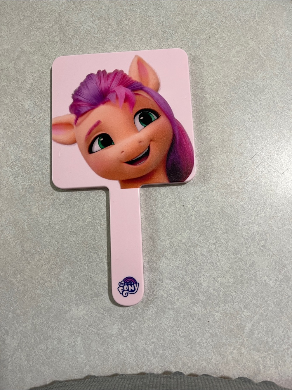 My Little Pony Pink and Purple Character Hand Mirror